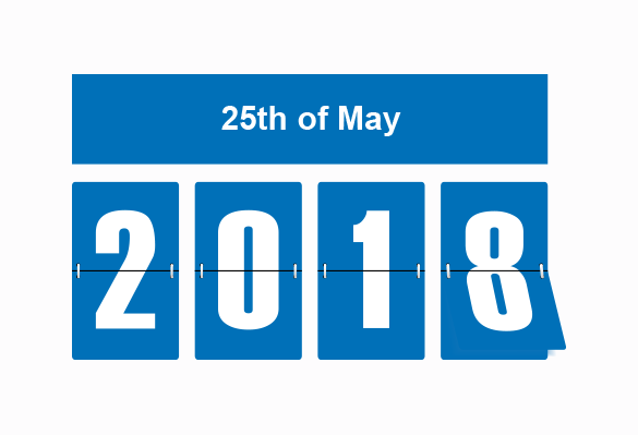 25th May 2018 GDPR